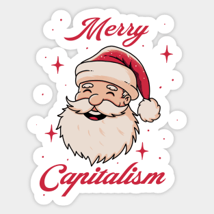 Merry Capitalism Sticker